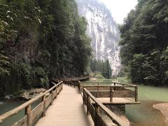 -龙水峡地缝景区