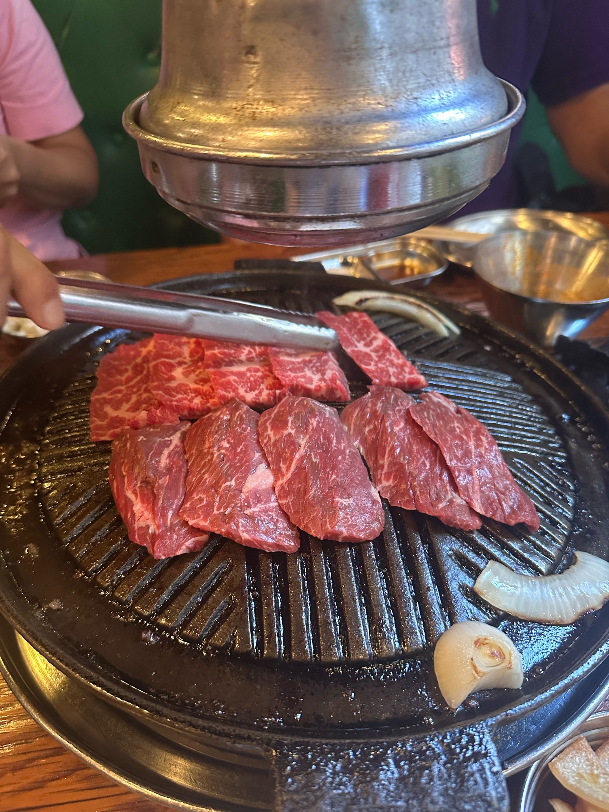 牛肉烤盘享受