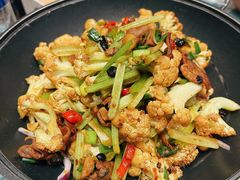 干锅有机菜花-紫光园·烤鸭·北京菜(劲松店)