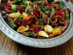 干锅牛肉-食光慢宴·安吉土菜馆