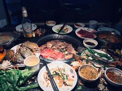 活河蟹-欢乐牧场海鲜烤肉自助(牡丹园店)