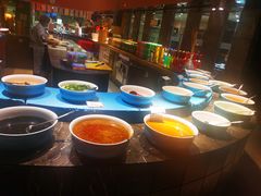 自助调料区-德得轩烤涮一体自助餐厅(王府井店)