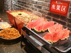 自助取餐区-矮板凳老火锅(宽窄巷子店)