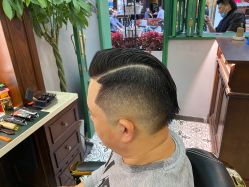 -595barbershop美式油头