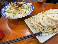 素拼凉菜-手擀菠菜面(西康路店)