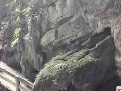 -龙水峡地缝景区