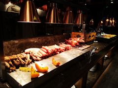 自助取餐区-韩京炭火烤肉自助料理(柯桥万达店)
