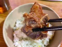 饱满的鸡肉坨坨-知味脆皮鸡