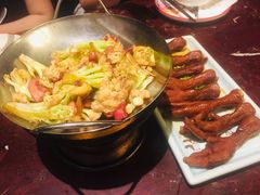 干锅花菜-新白鹿餐厅(爱琴海购物中心店)