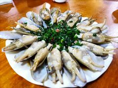 葱油蛏子-温州一家人美食(西木头市店)