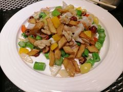 坚果菜虾球-新兴·金羊座·粤菜点心(乐峰店)
