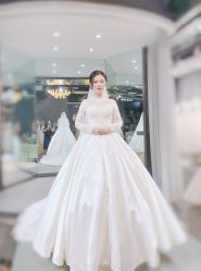 点击看大图 -艾米丽婚纱礼服