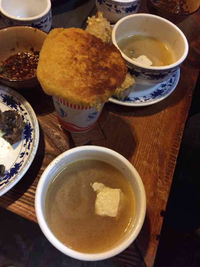 手磨坊火塘餐厅-"苞谷粑粑,土鸡,烤洋芋必点,其他你们自己.