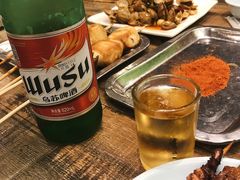 乌苏啤酒-毛胡子牛羊餐馆(武宁路店)
