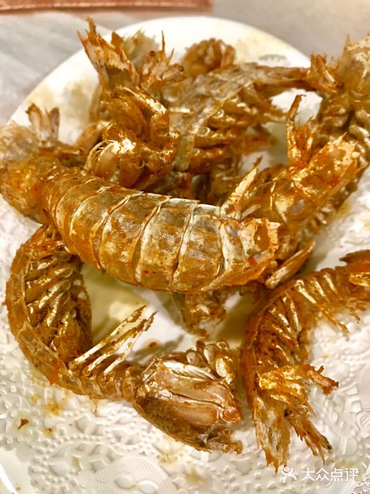 东煌海鲜酒楼(盐田店)椒盐膏濑尿虾图片
