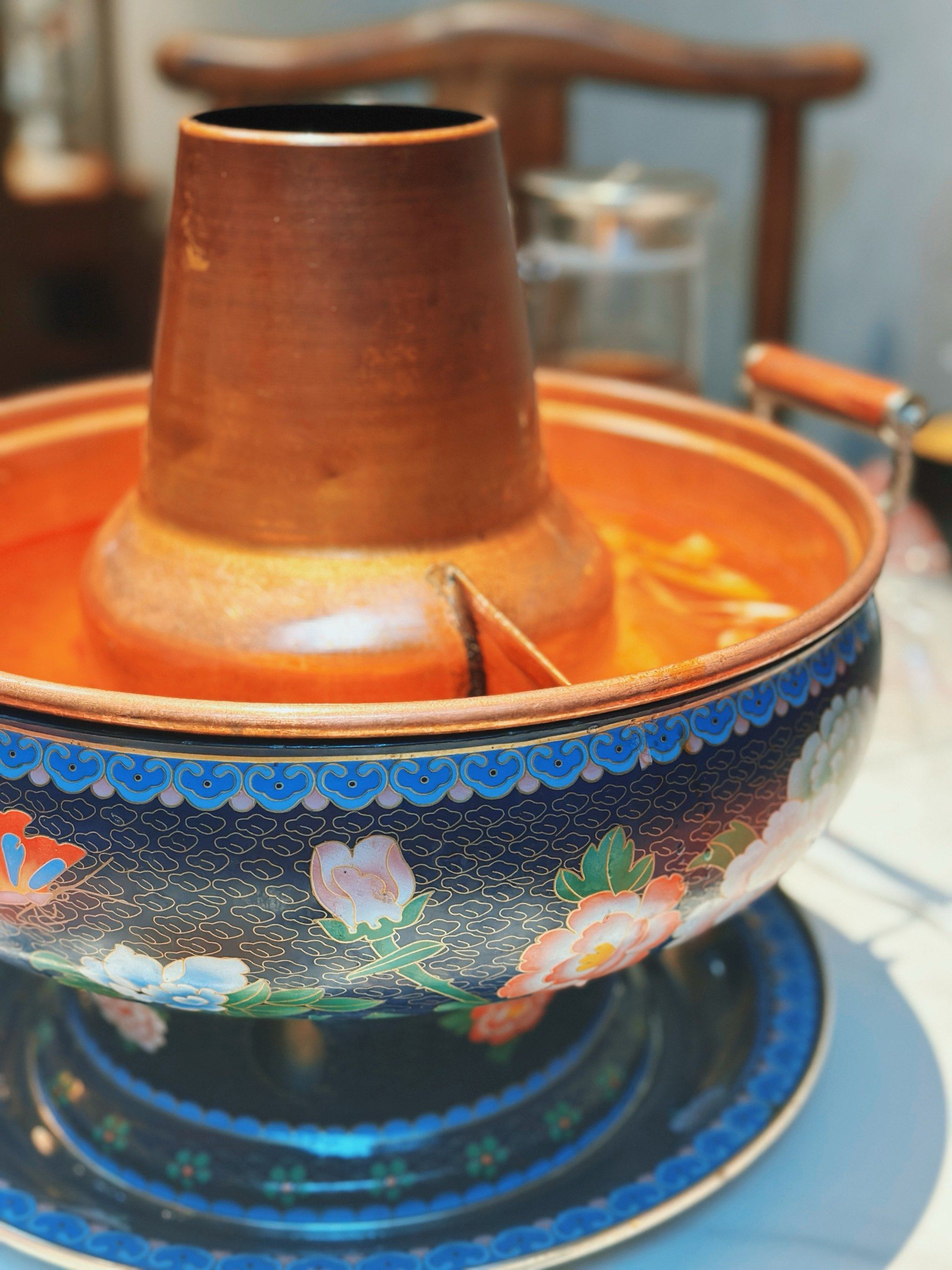 北海北门,晚餐就选温暖老北京铜锅涮肉