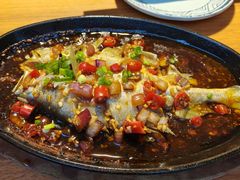 铁板黄鱼-贰醒·私房小院烧烤 (太古里店)