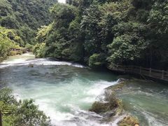 -小七孔景区-六十八级跌水瀑布