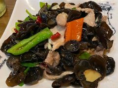 木耳肉片-蔡阿水羊肉店