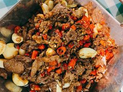 铁板牛肉-昱龙大盆牛蛙馆(三兴街总店)