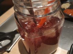 树莓洛神花气泡水-新石器烤肉(之心城店)