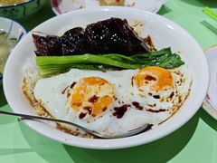 黯然销魂饭（黑金叉烧）-大囍牛物·香港车仔面(巴黎春天成山店)