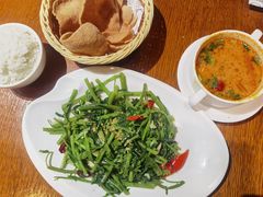 虾酱空心菜-明泰谷泰国餐厅(正大广场店)