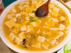 蟹粉豆腐-探花·意境江南菜·唐伯虎文化体验店·松鼠桂鱼(观前店)