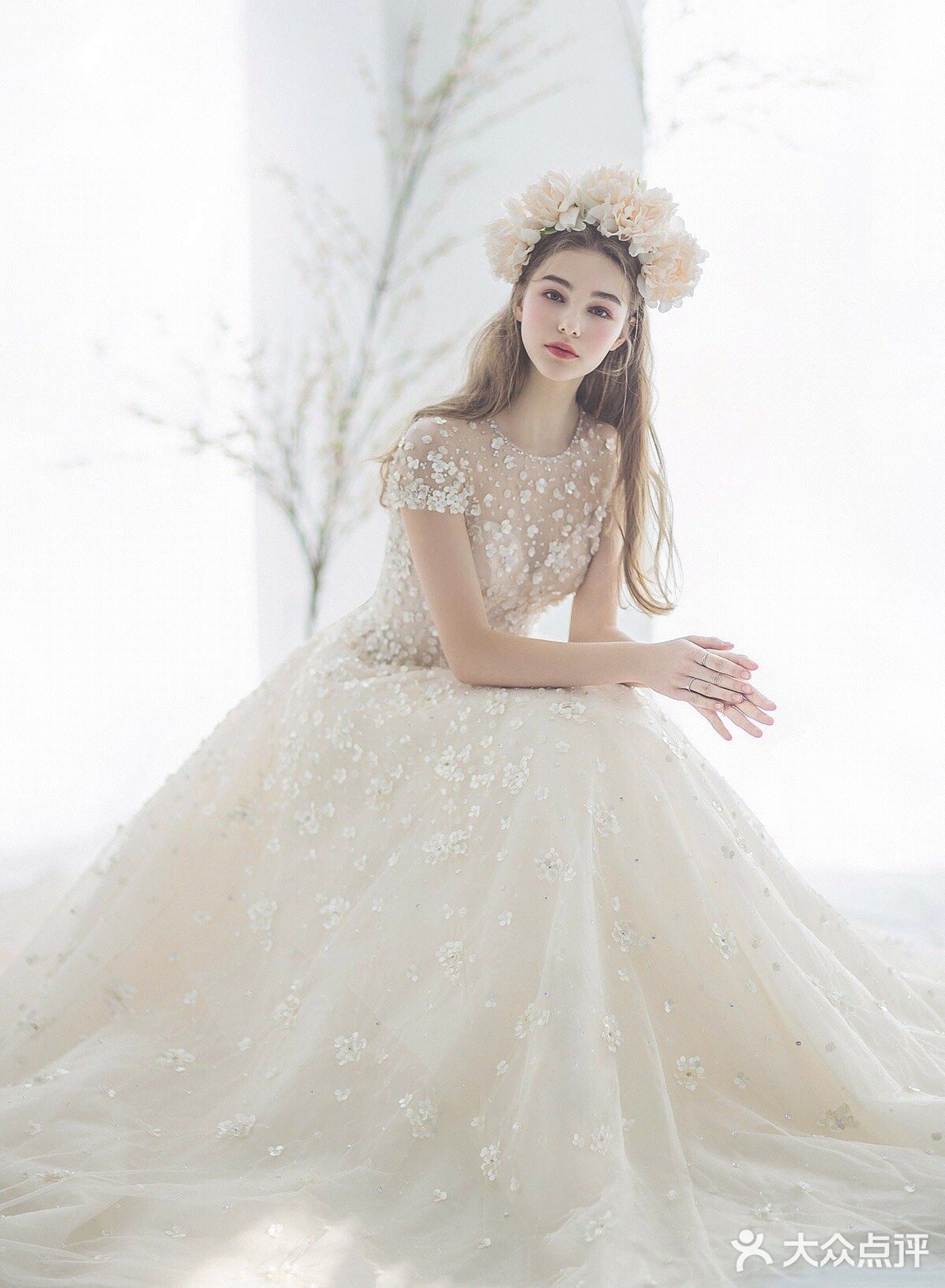 韩系婚纱气质女生标配杭州婚纱