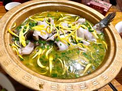 金汤菊花鲈鱼-老滇山寨•云南特色菜•地方菜•民族风情歌舞表演(金碧店)