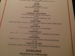 菜单-Keens Steakhouse