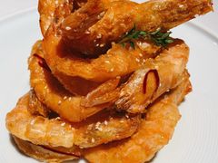 蜜汁酥皮虾-四季民福烤鸭店(王府井灯市口店)