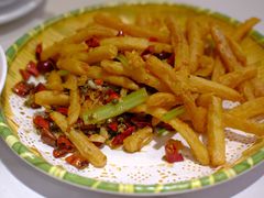 干煸藕条-刘胖子家常菜·蹄花焖藕(江汉路总店)