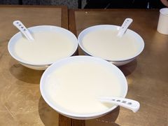 無糖豆漿(熱)-桃园眷村(万象天地店)
