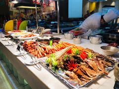 自助取餐区-杭州钱江新城万怡酒店-西餐厅