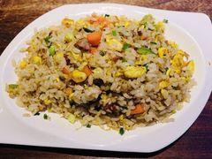 苏尼特精品羊肉炒饭-三个蒙古大叔羊肉串(大宁店)