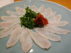 河鲀鱼菊盛薄切-天正河鲀·河豚亭(大连店)