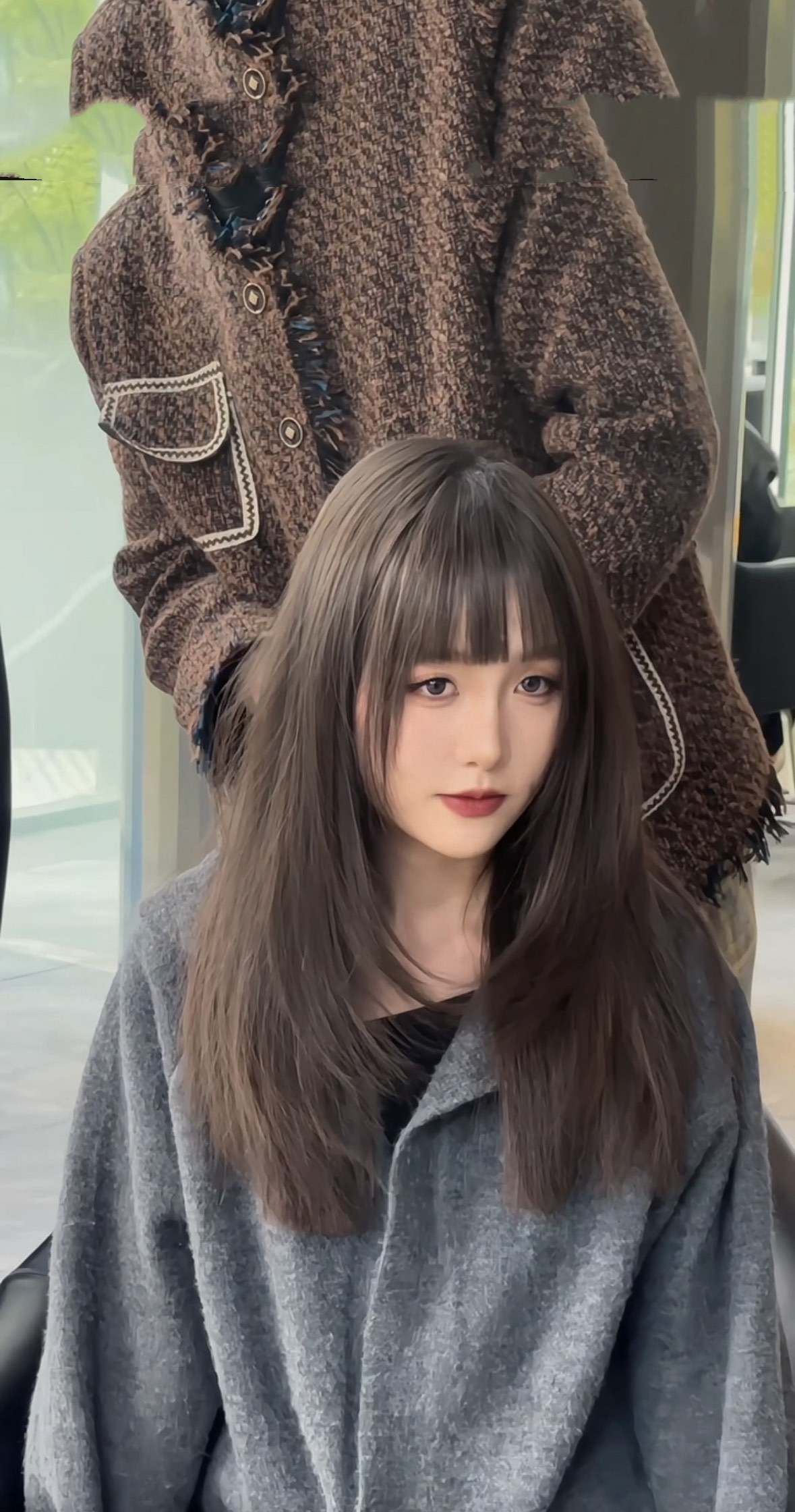 微微斜漫画刘海