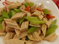 西芹拌腐竹-孟记粥铺·家常菜·烧烤·粥(亚运村店)