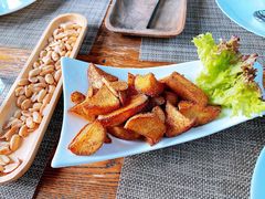 地中海风味炒杏鲍菇-喜洲吧·江畔老船厂·庭院餐厅(喜临院店)