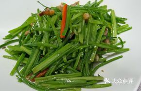 Dried Sand Eel with Chinese Celery Stir-fry