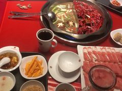 鸳鸯老火锅-山城辣妹子(定福庄店)