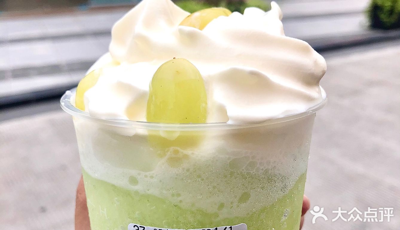 coco雪顶雨后青提75157515巨清爽!给我喝99