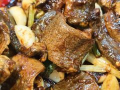 豉椒炒花鳝片-天宝食坊·啫啫煲大排档(西华路店)