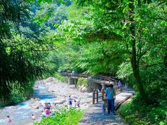 -西岭雪山大飞水景区