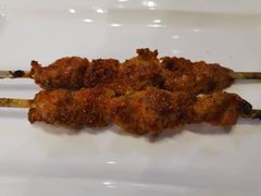 只用盐烤的羊肉串-莲香西域·正宗新疆菜(龙华店)