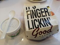 香辣鸡腿堡-肯德基(凯德国贸店)