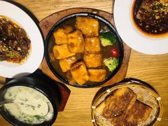 铁板鲍汁豆腐-峨嵋小镇·川菜(勒泰中心店)