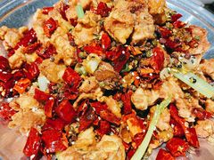 干锅辣子鸡-叶派龙虾•招牌香辣蟹·海鲜(中海国际店)