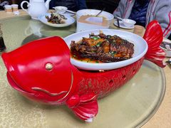 老烧甘露青鱼—王牌产品-二泉园老菜馆·百年无锡菜